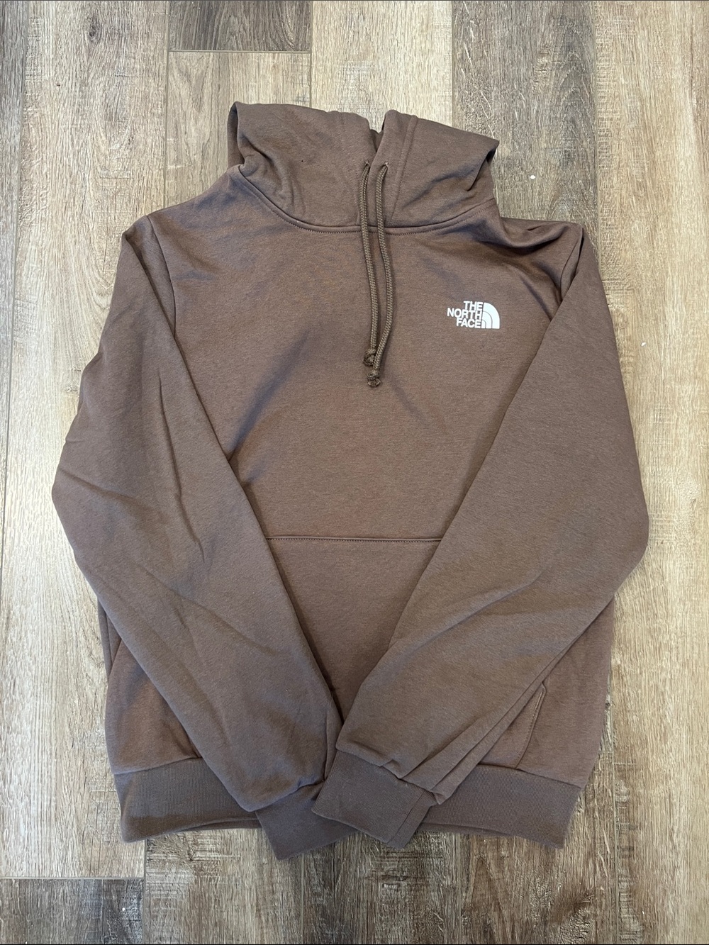 The North Face Evolution Box NSE Hoodie Brown Sz S